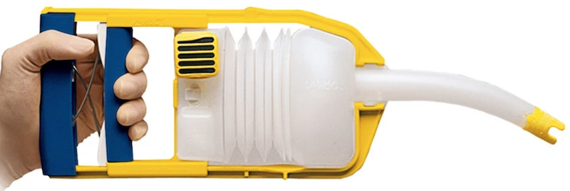 Laerdal V-Vac Suction Unit One-Hand Operation Laerdal V-Vac Suction Unit One-Hand Operation