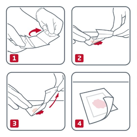 Leukoplast Cuticell Soft Silicone Wound Dressing Instructions