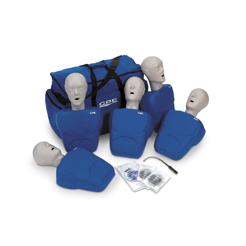 Adult/Child Blue CPR Manikins (5pk) MedicalSupplies.co.uk