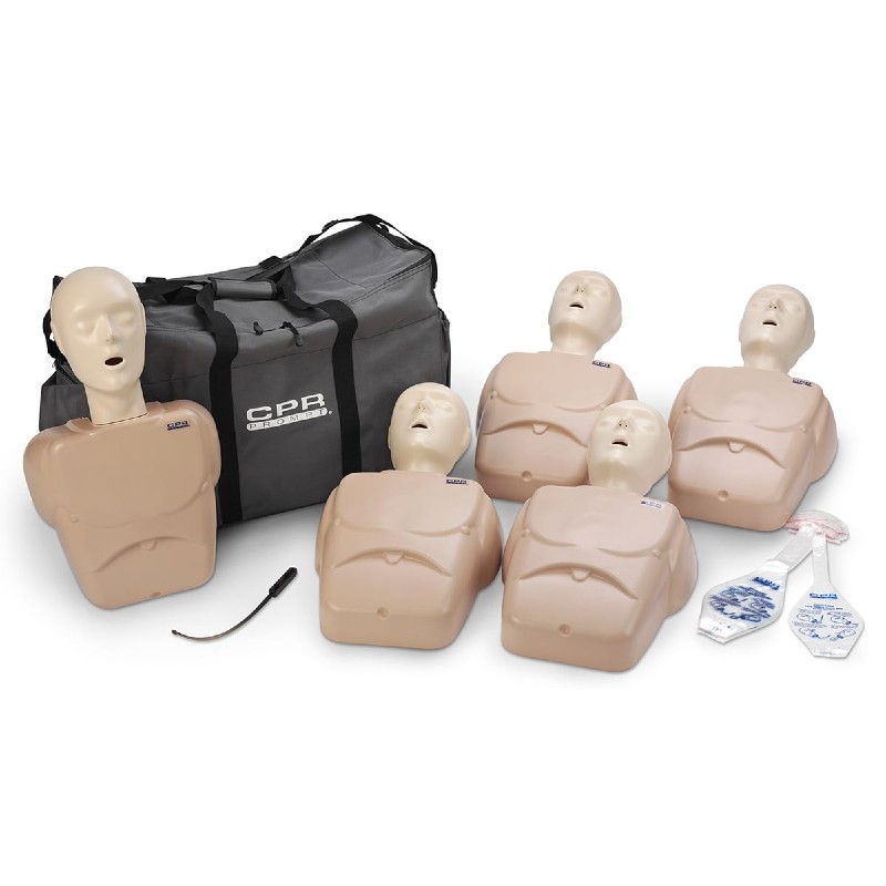 Adult/Child Tan CPR Manikins (5 Pk) MedicalSupplies.co.uk
