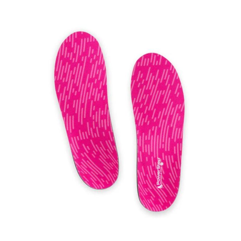 PowerStep Pink Arch Pain Insoles - MedicalSupplies.co.uk