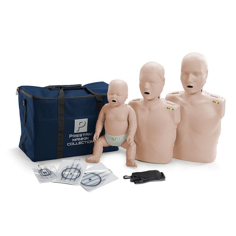 Prestan CPR Manikins Collection 3pk MedicalSupplies.co.uk