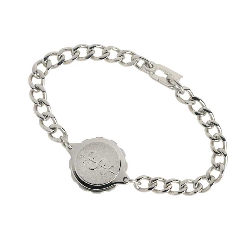 Silver sos hotsell bracelet