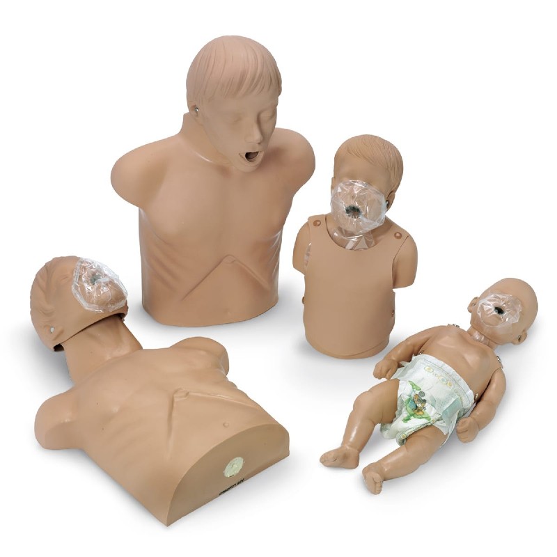 Simulaids Sani CPR Manikins Family Pack MedicalSupplies.co.uk