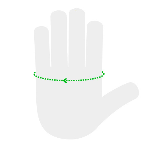 SoftPro Hand Measurement Guide