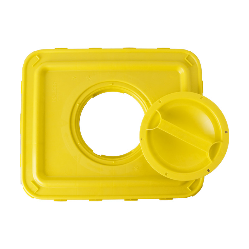 Yellow Lid for WIVA Waste Containers - MedicalSupplies.co.uk
