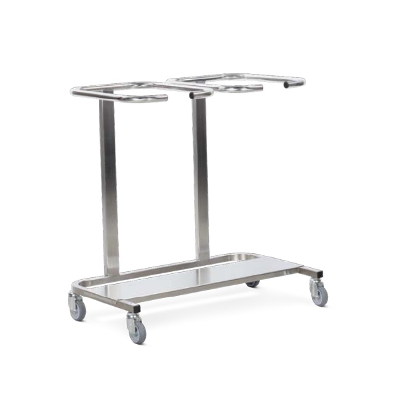 Bristol Maid Double Linen Trolley MedicalSupplies.co.uk