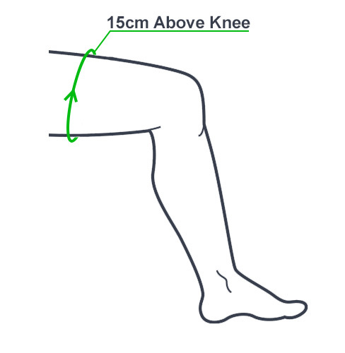 how to measure your knee for the don joy support