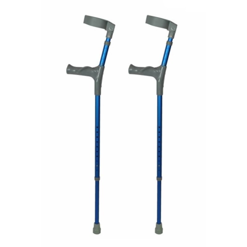 Adjustable Forearm Soft Grip Crutches MedicalSupplies.co.uk
