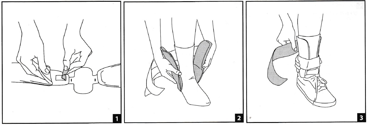 Aircast Air-Stirrup Universe Ankle Brace Fitting Instructions Aircast Air-Stirrup Universe Ankle Brace Fitting Instructions