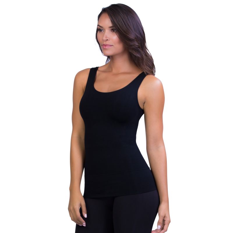 Mother Tucker Compression Nursing Tank Top Black by Belly Bandit