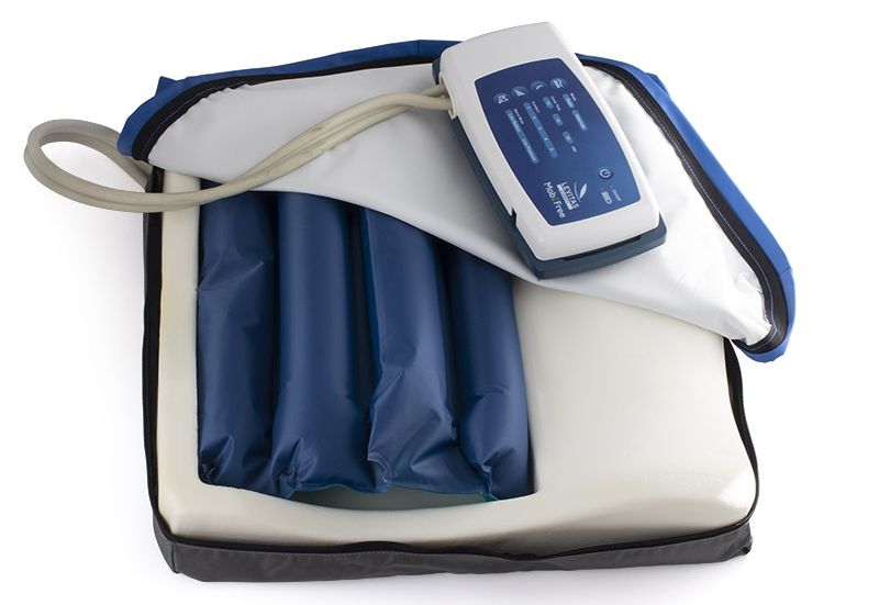 The BOS Combo 100 features foam and air-alternating pressure relief The BOS Combo 100 features foam and air-alternating pressure relief