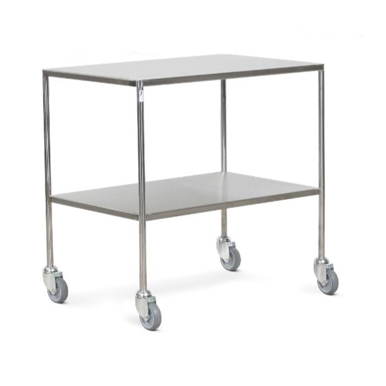 Bristol Maid Medium Stainless Steel Dressing and Instrument Trolley
