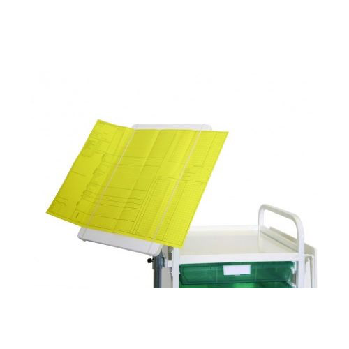 Sunflower Medical Vista 40 Green Colour Concept Clinical Trolley with