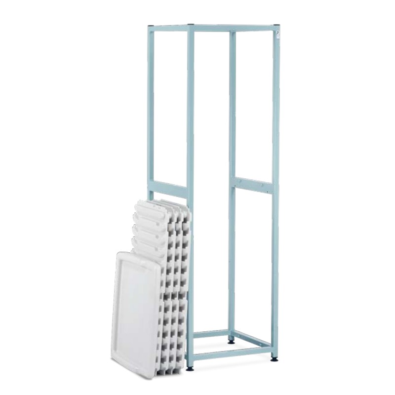 Bristol Maid Single-Column Tray Rack - MedicalSupplies.co.uk