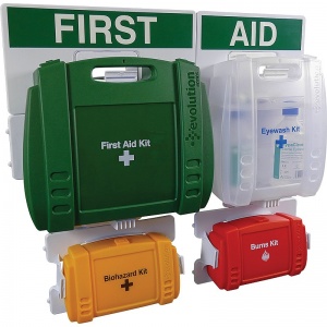 Evolution British Standard Compliant Complete First Aid Point (Large)