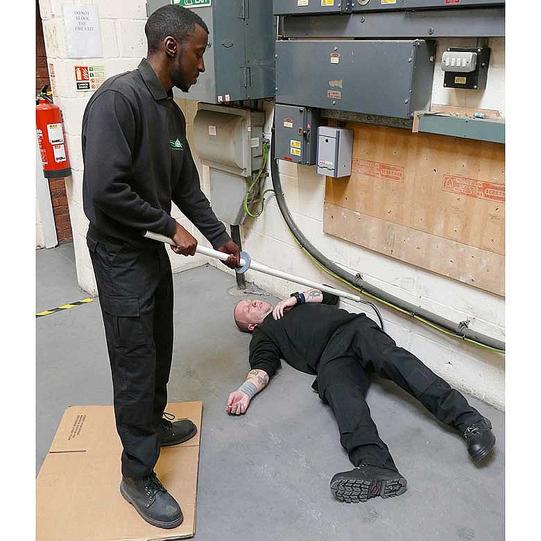 The Rescue Hook is used to safely remove casualties from accident sites The Rescue Hook is used to safely remove casualties from accident sites