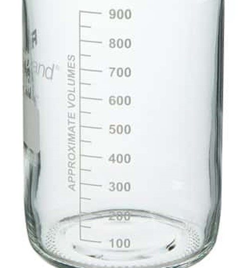 Fisherbrand 1L Reusable Glass Media Bottles with Caps (Pack of 10) is easy to clean and autoclave friendly Fisherbrand 1L Reusable Glass Media Bottles with Caps (Pack of 10)