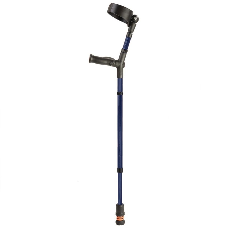 Flexyfoot Comfort Grip Blue Crutch MedicalSupplies.co.uk