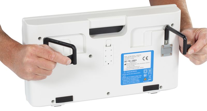 Heritage II Digital Turn Mattress pump with adjustable hanging brackets Heritage II Digital Turn Mattress pump with adjustable hanging brackets