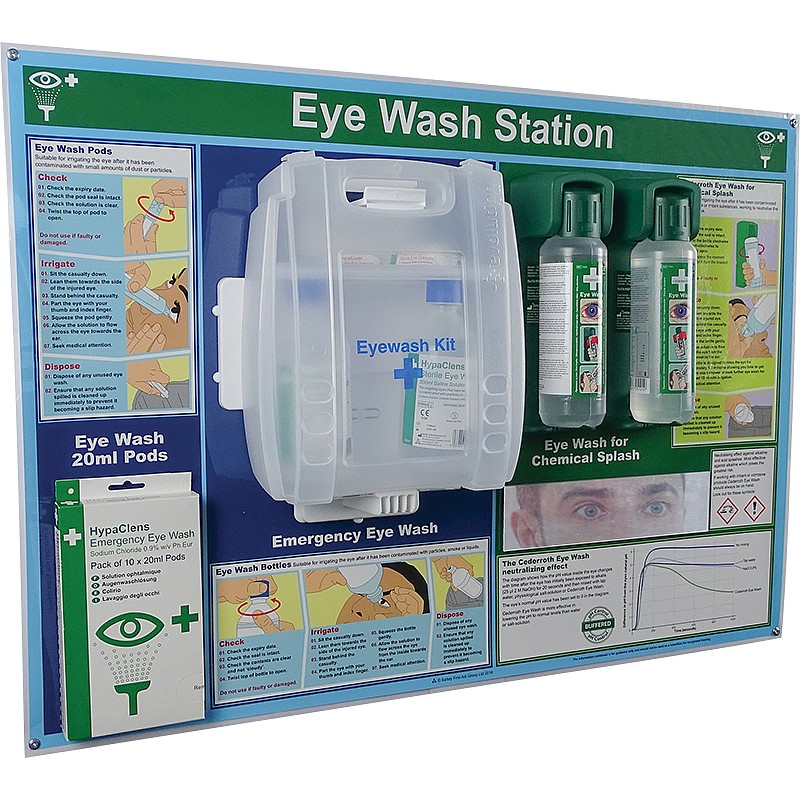 HypaClens 3-in-1 Eye Wash Station