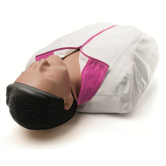 Laerdal Little Anne CPR Mannequin with Dark Skin and Softpack