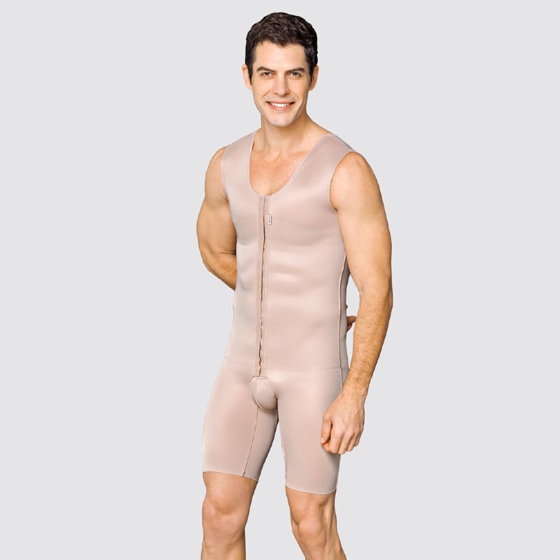 Macom Men's Full-Body Compression Suit (Clay)