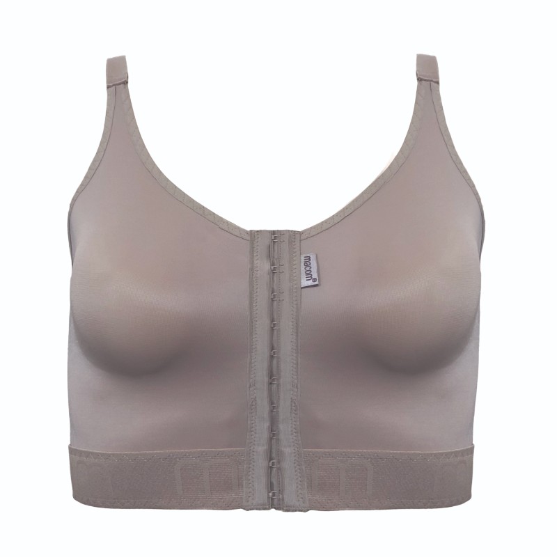 Macom Ultimate Front-Fastening Post-Surgery Bra (Clay)