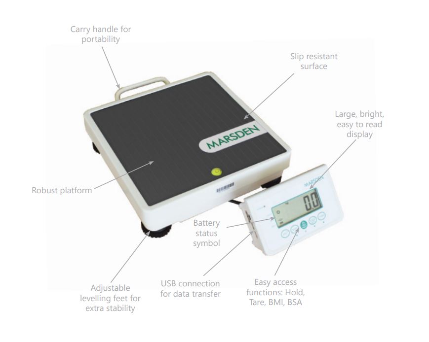 Key features of the Marsden M-545