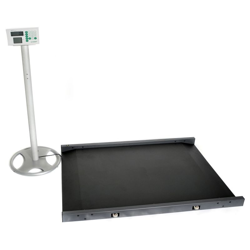 Marsden M651 Professional Wheelchair Scale with Column MedicalSupplies.co.uk