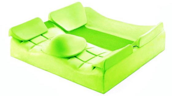 Matrx Flo-tech Solution Xtra Cushion with modular components fitted Matrx Flo-tech Solution Xtra Cushion with modular components fitted