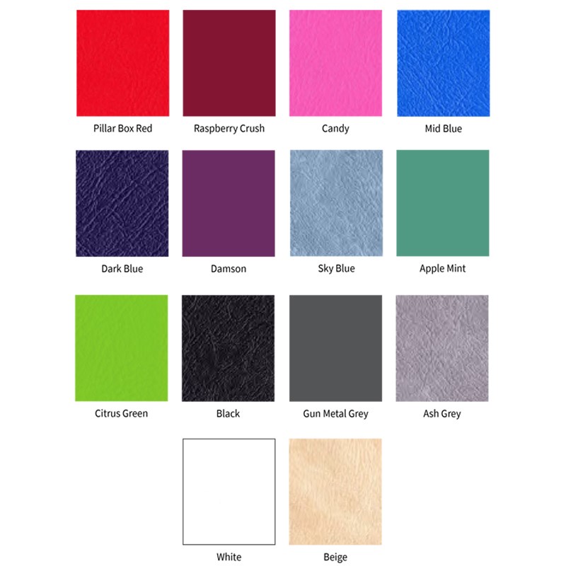 Medi-Plinth Colour Swatches