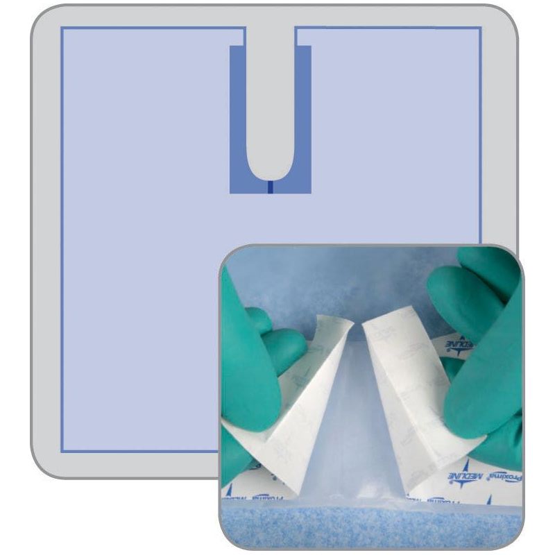 Medline Invisishield Poly U Drape (Pack of 40) MedicalSupplies.co.uk