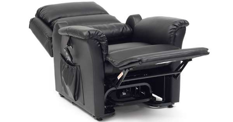 Recline feature of the Nevada PVC Riser Recliner