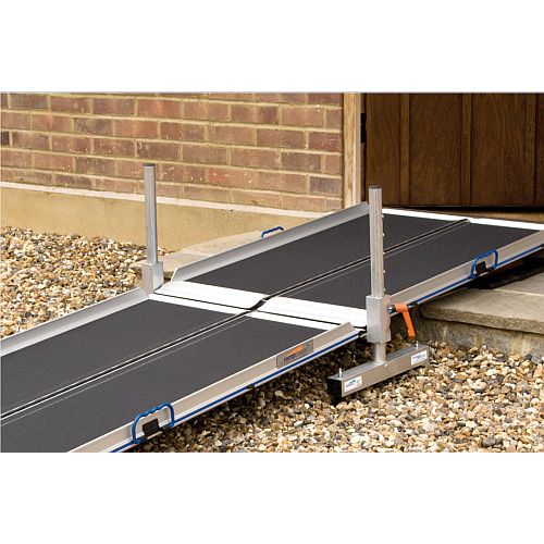 Wheelchair RampKit High-Rise Portable Long Ramp Kit - MedicalSupplies.co.uk