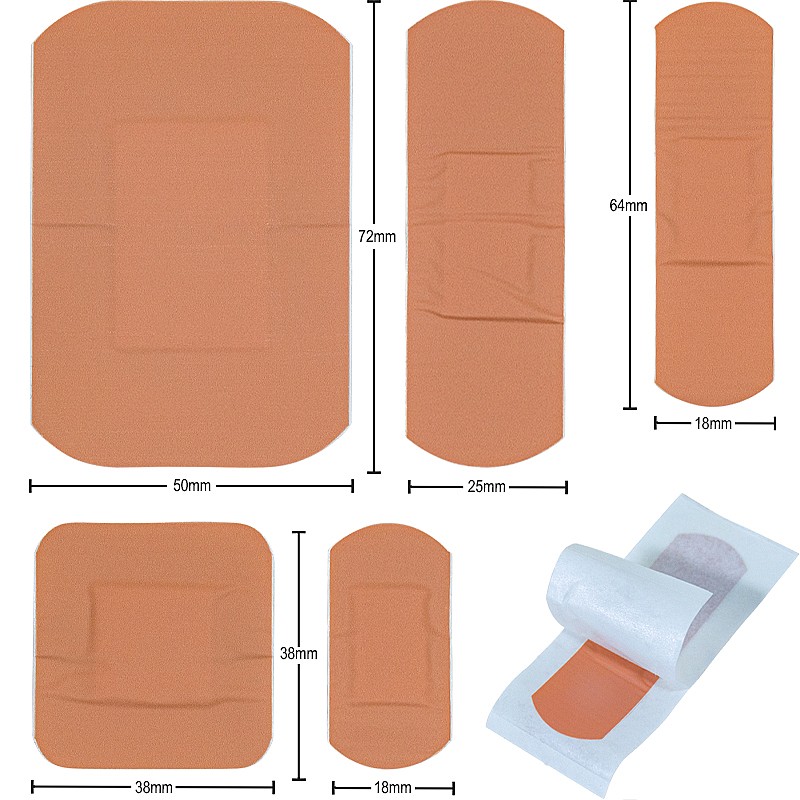 The Pink Plasters are available in five different sizes The Pink Plasters are available in five different sizes