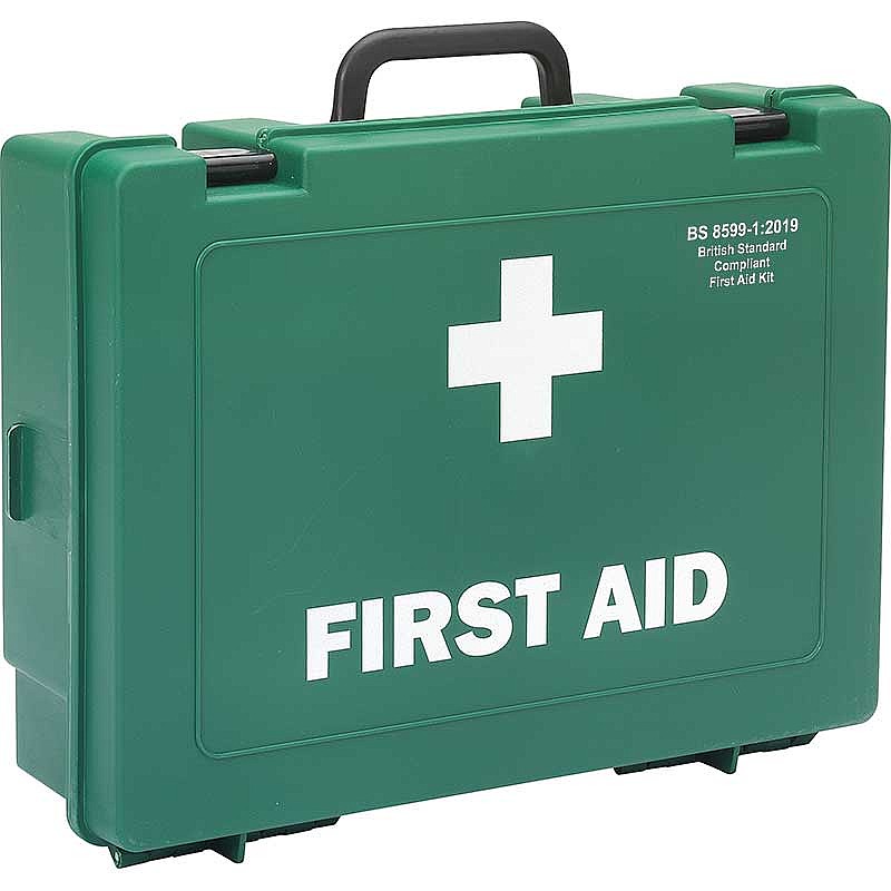The HSE Large Kit case features locking clicks and a carrying handle Image of the HSE Large Kit case