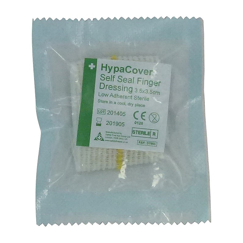 HypaCover SelfSeal Finger Dressings x12 MedicalSupplies.co.uk