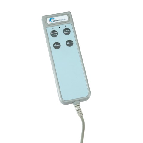 Clinnova Clinical Two-Section Couch Hand Switch