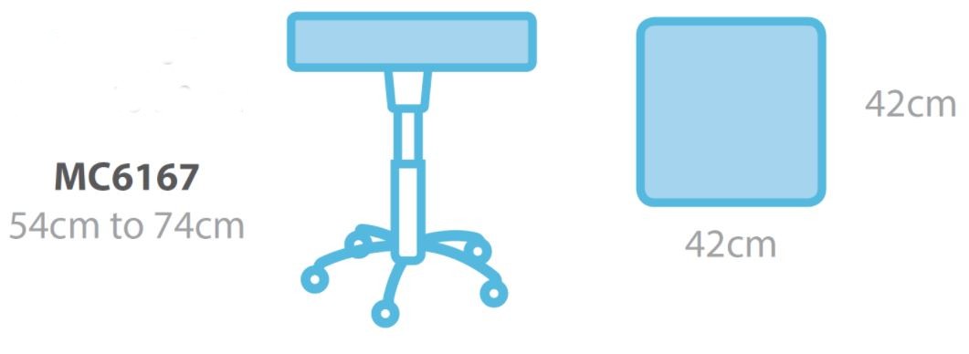 seers square high medical stool dimensions