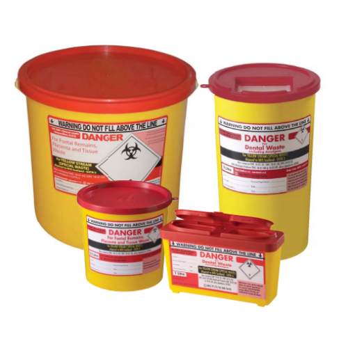 Sharpsguard 1L Dental Waste Container for Scotland (Case of 30