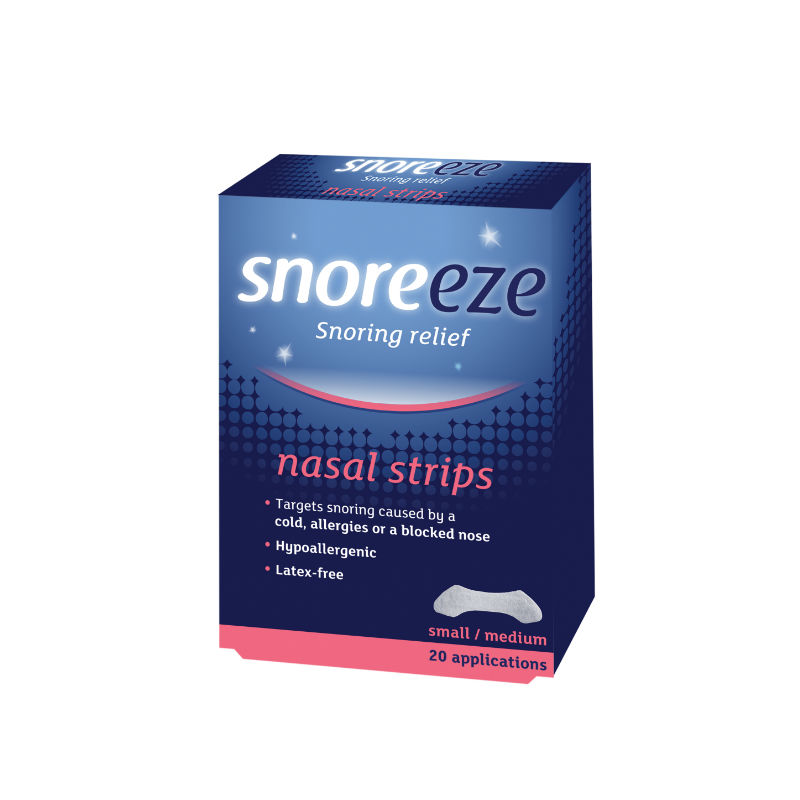Snoreeze Small/Medium Nasal Strips (Pack of 20) MedicalSupplies.co.uk