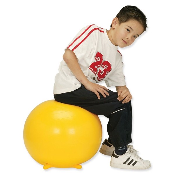 Using the Bouncy Ball Chair to Improve Balance and Focus
