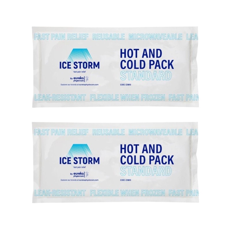 WILD Ice Packs For Injuries, Reusable Gel Hot And Cold Compress Therapy Cold Pack With Adjustable Strap, Sports Ice Pack Pain Relief For Sprains, Swelling, Bruises (3 Pieces Set - View #8