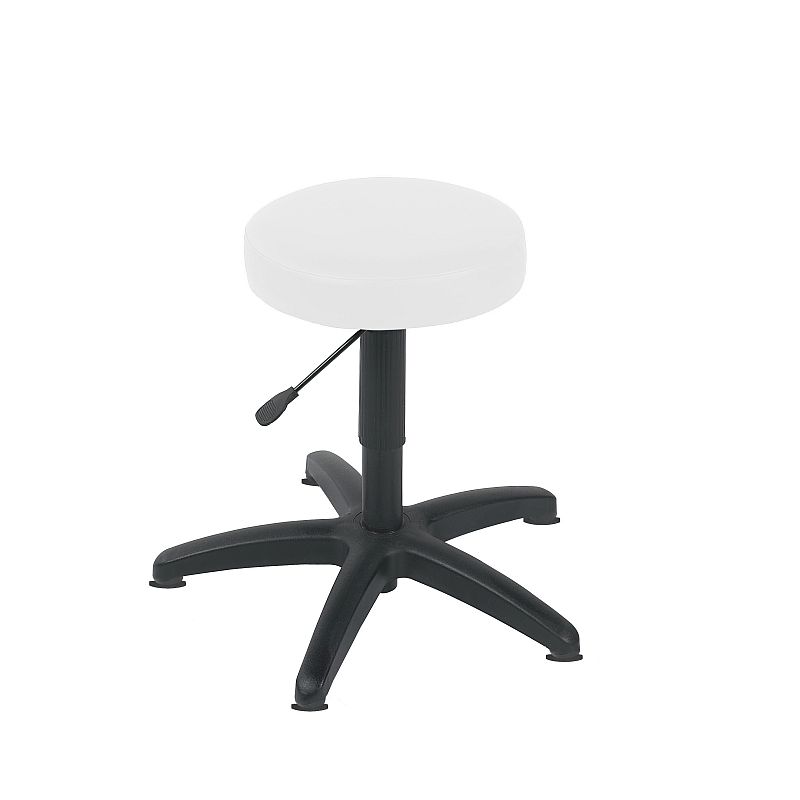 Sunflower Medical White GasLift Stool MedicalSupplies.co.uk