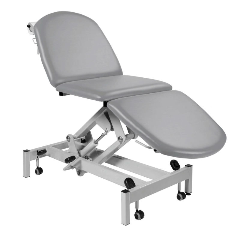 Sunflower Medical Fusion Eco Grey Three Section Hydraulic Couch
