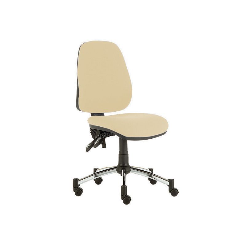 Sunflower Medical Beige HighBack TwinLever Vinyl Consultation Chair