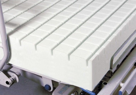 Castellated Side of the Supaflex PRO70 5" Profiled Medium Risk Mattress