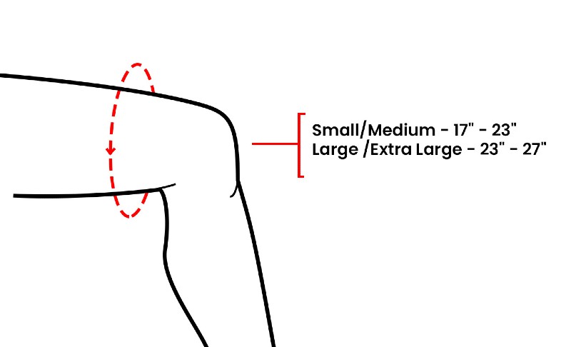 How to correctly measure your thigh