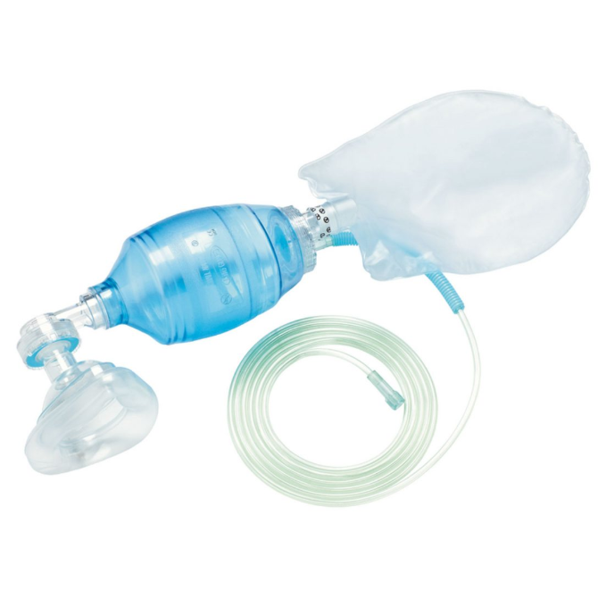 Adult Resuscitation Bag with Mask MedicalSupplies.co.uk